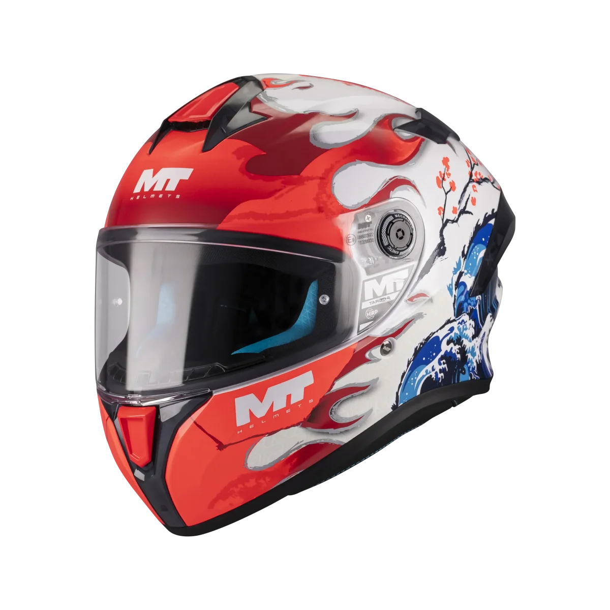 MT TARGO S YAMANAKA A5 CAPACETES INTEGRAL DE MOTO LUSTRO - Image 2