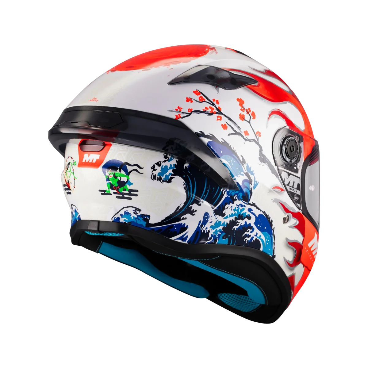 MT TARGO S YAMANAKA A5 CAPACETES INTEGRAL DE MOTO LUSTRO - Image 6