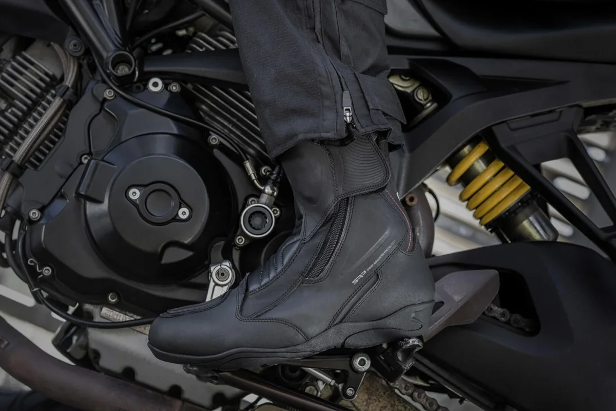 SHIMA TERRA Touring Senhora DE MOTO BOTAS Preto - Image 6