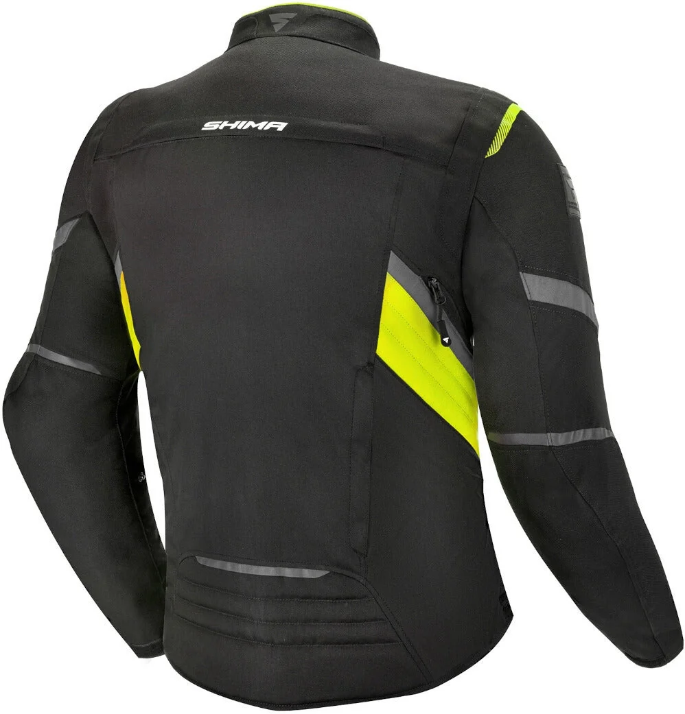 SHIMA RUSH CASACOS DE HOMEM DE MOTO PRETO AMARILLO FLOU - Image 3