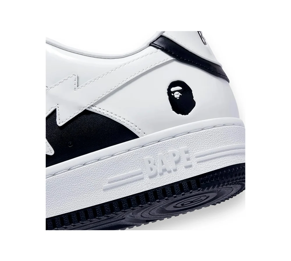 A Bathing Ape Bape Sta Low - #6 Patent Leather Pack Black - Image 4