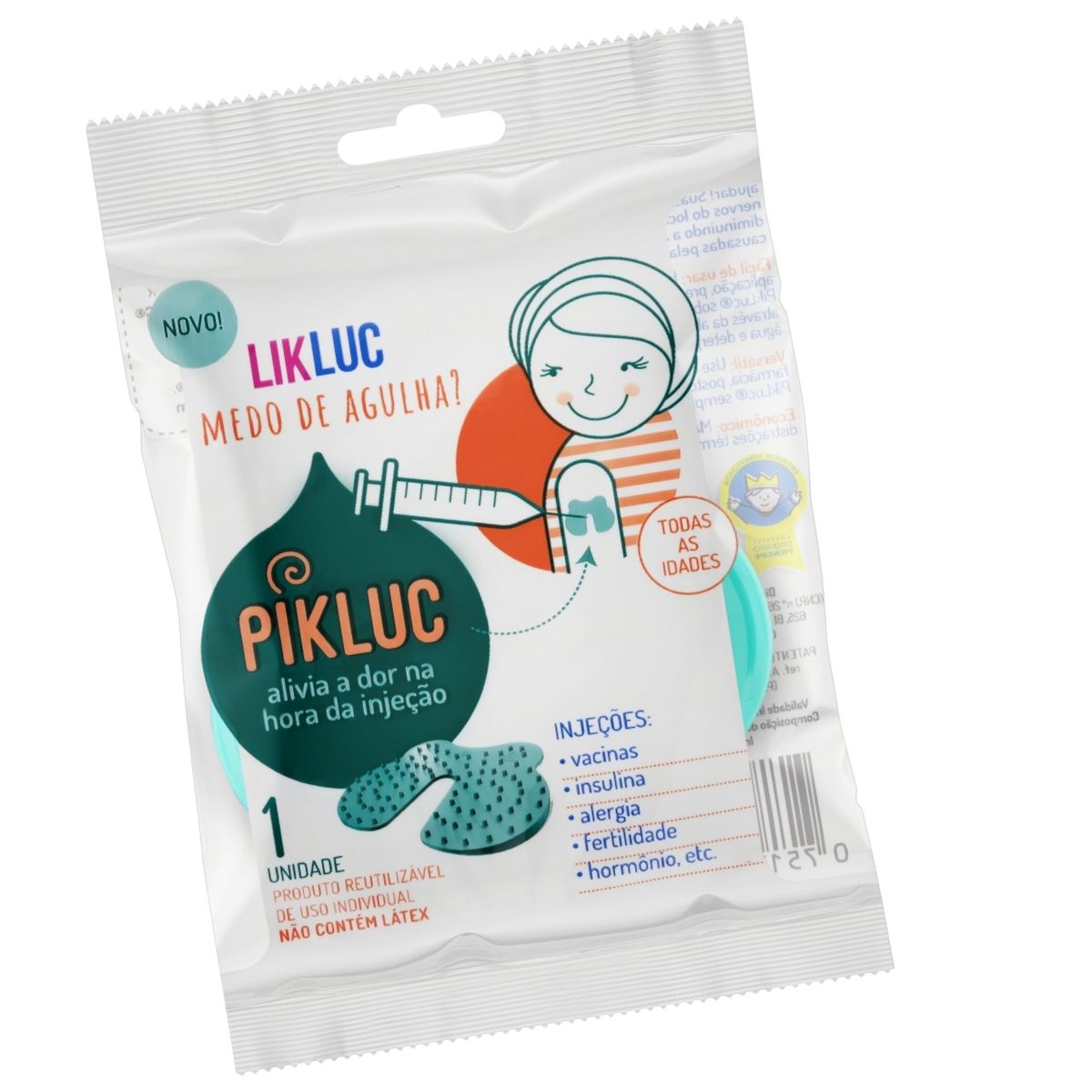 Pikluc Alivia Dor na Hora da Injeção Vacina - Image 5