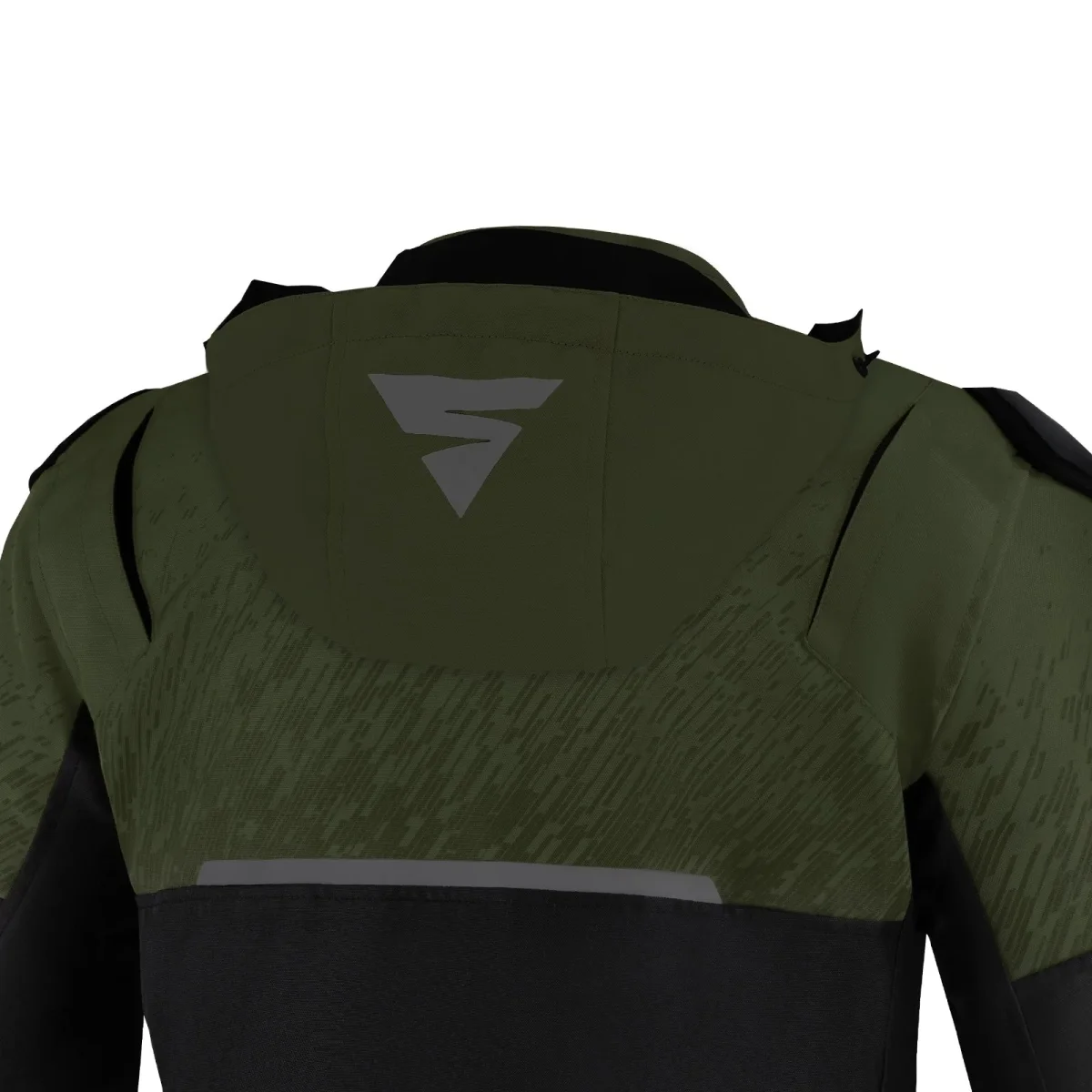SHIMA DRIFT Capuz Textil Homem DE MOTO CAQUI