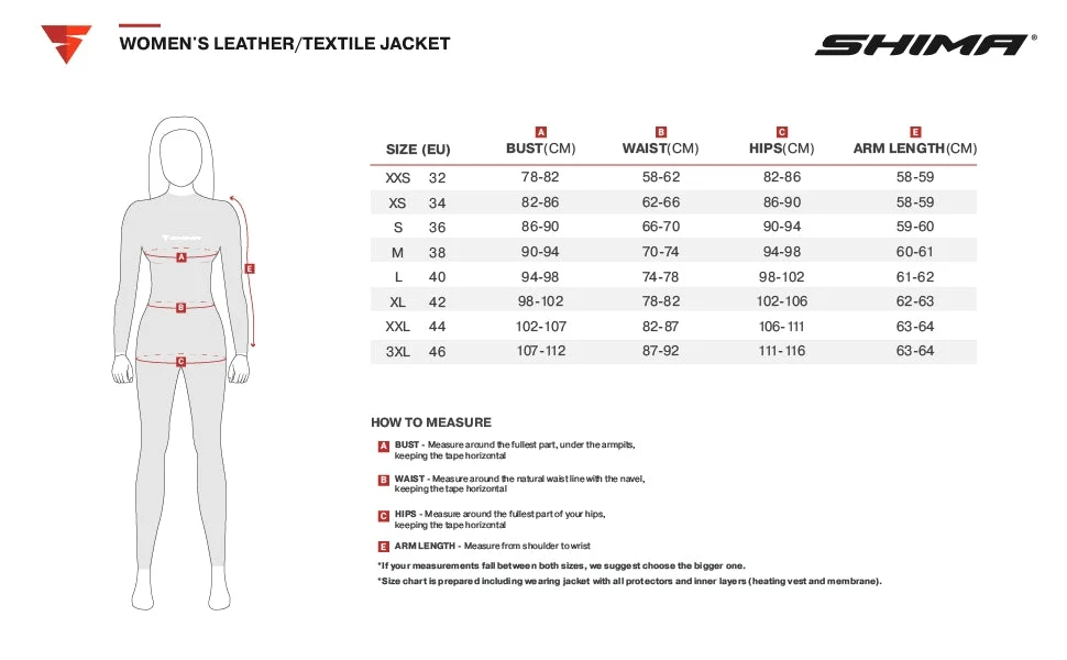 SHIMA HERO 2 Moto Textil Senhora Casacos Rosa - Image 5