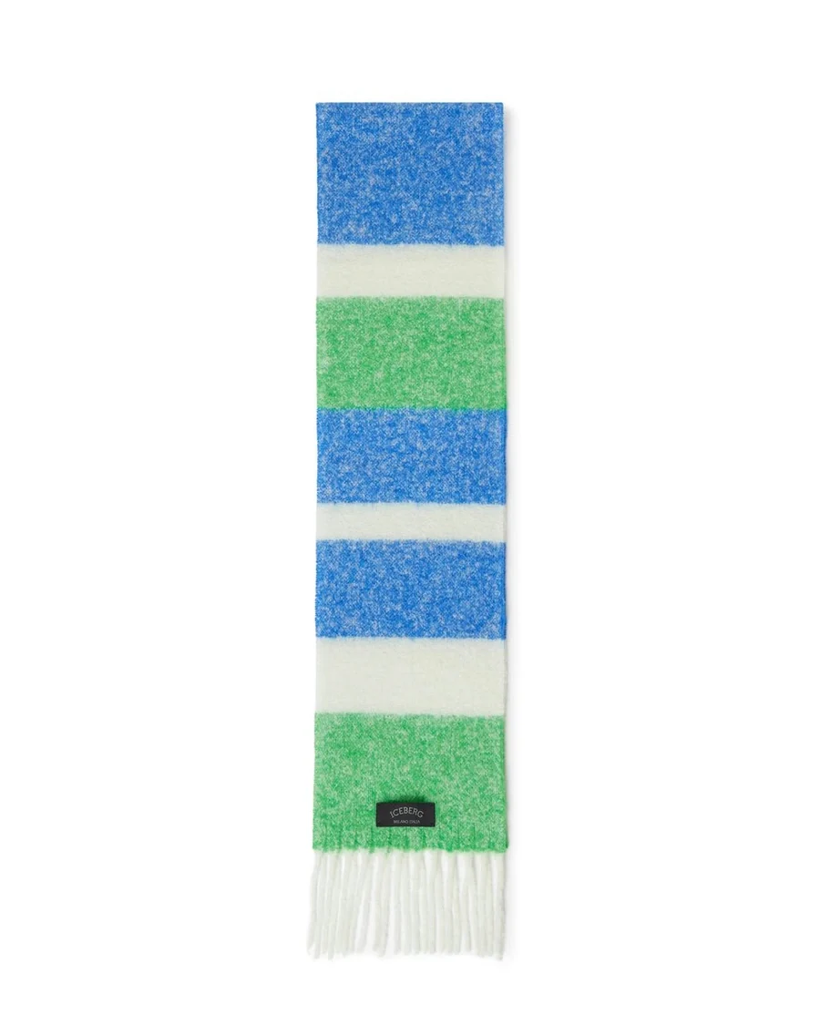 Écharpe Maxi Multicolor com Franjas – Iceberg - Image 3