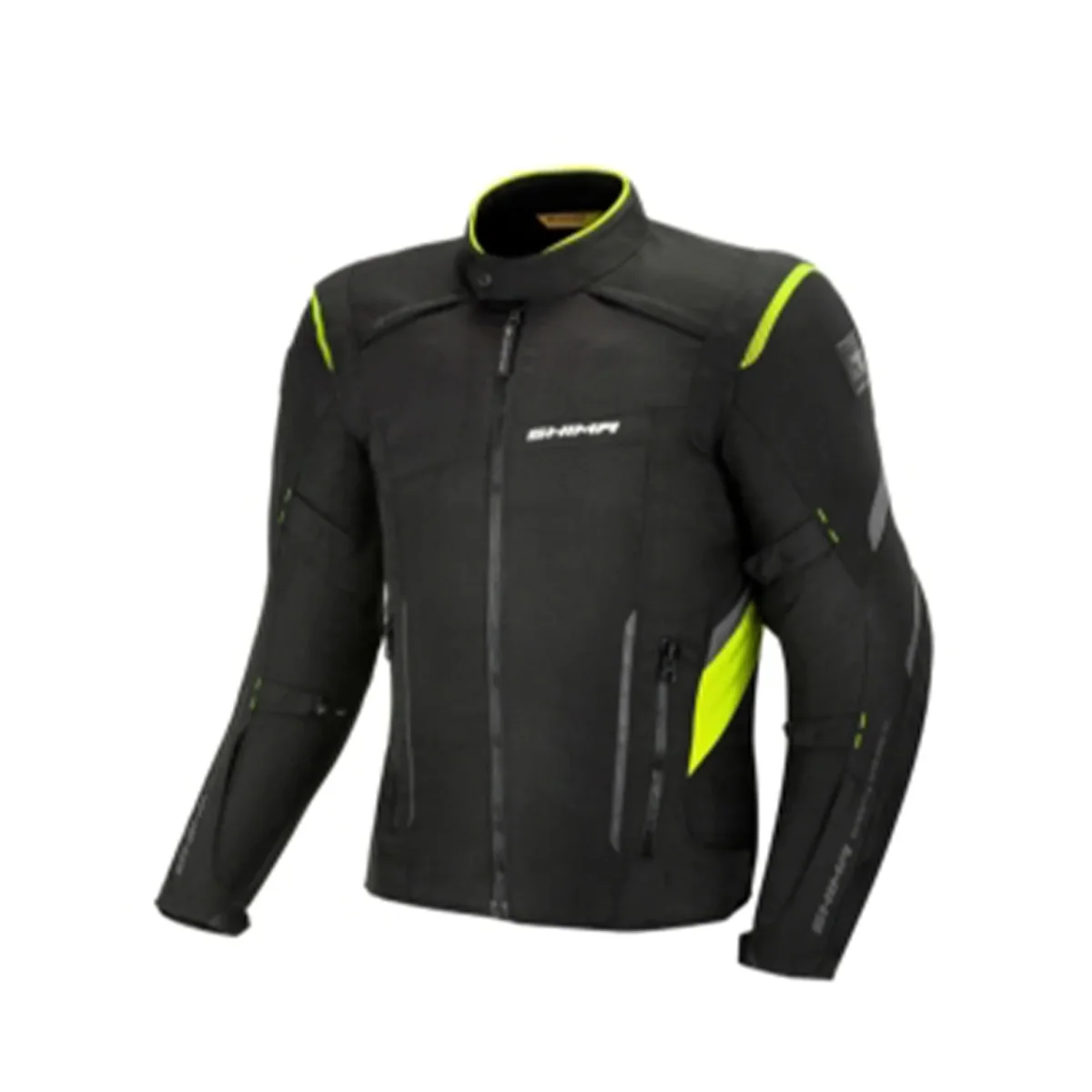 SHIMA RUSH CASACOS DE HOMEM DE MOTO PRETO AMARILLO FLOU