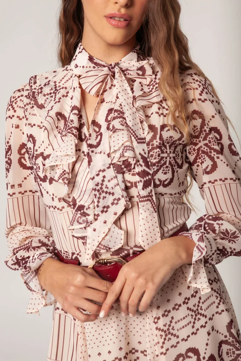 Vestido Gasa Midi - Masavi - Image 6