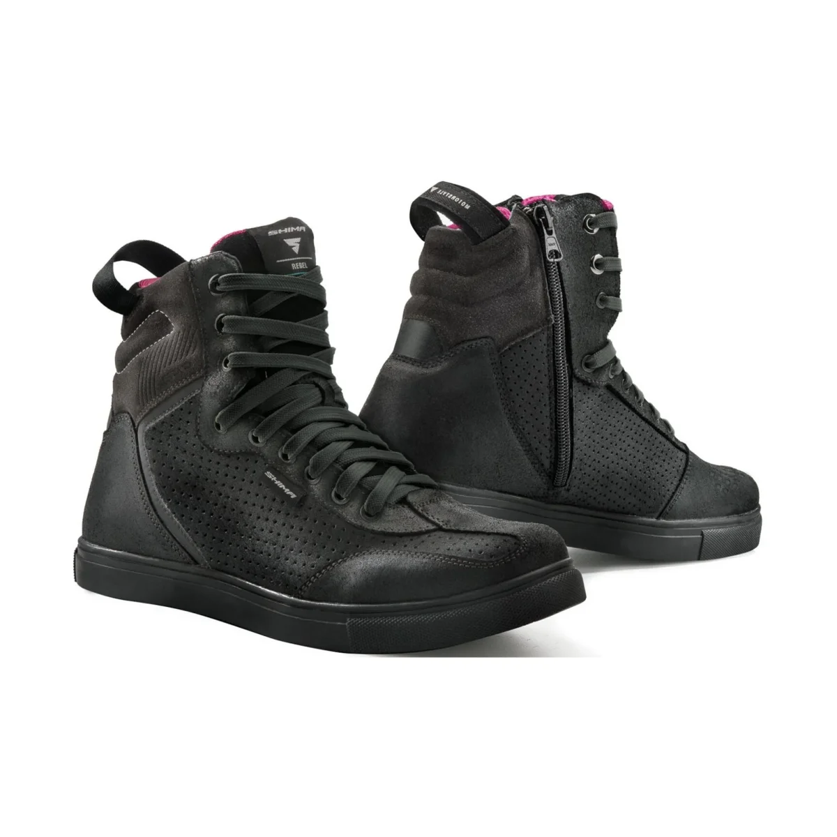 SHIMA REBEL Botas Urban Senhora DE MOTO Preto
