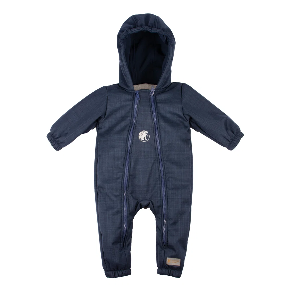 Monkey Mum® Fato-macaco infantil de inverno em softshell com forro de borrego - Programa de fim de tarde de conto de fadas - tam. 62/68, 74/80 - Image 2