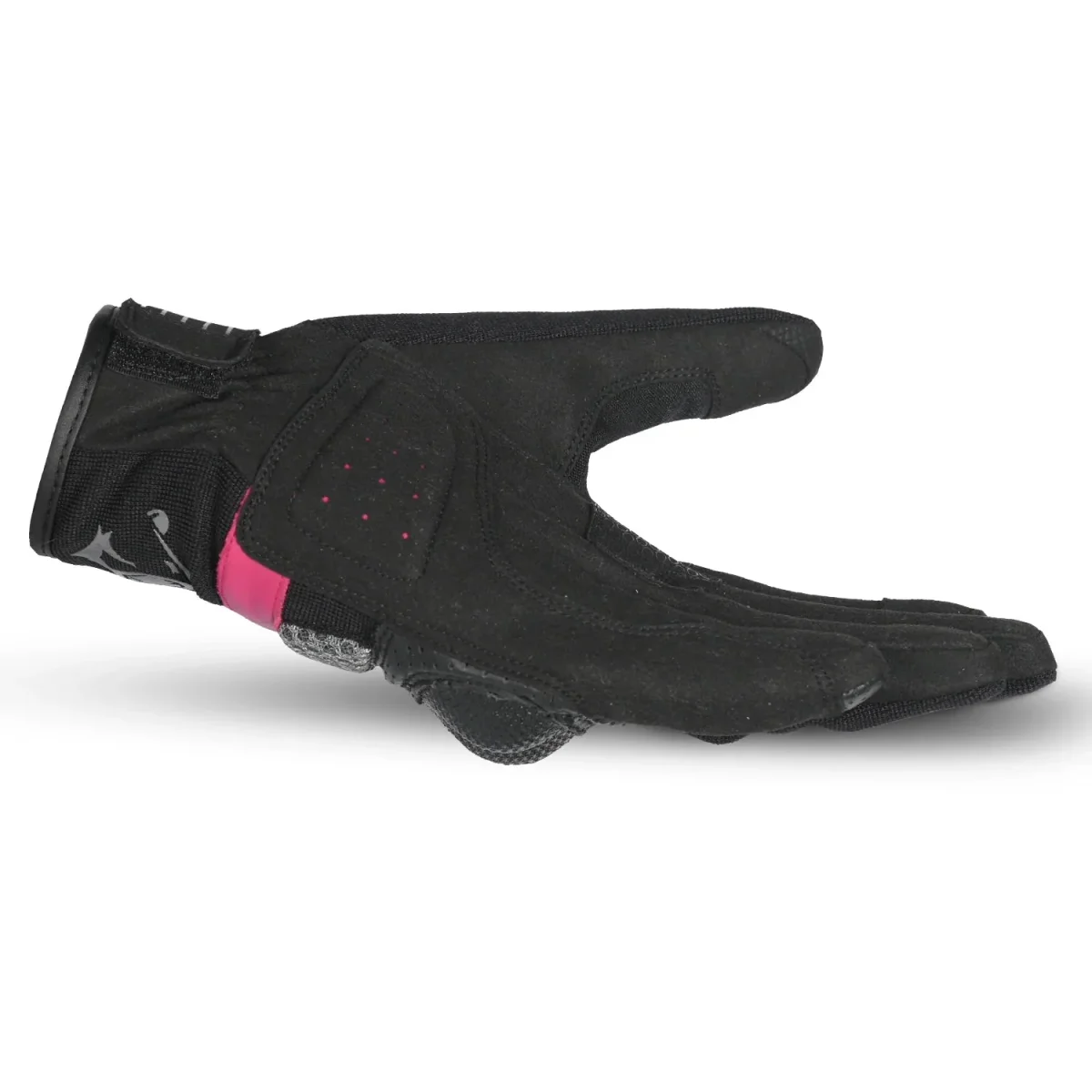 BELA HERO AIR Luvas De Moto Textil Senhora Preto Rosa - Image 5