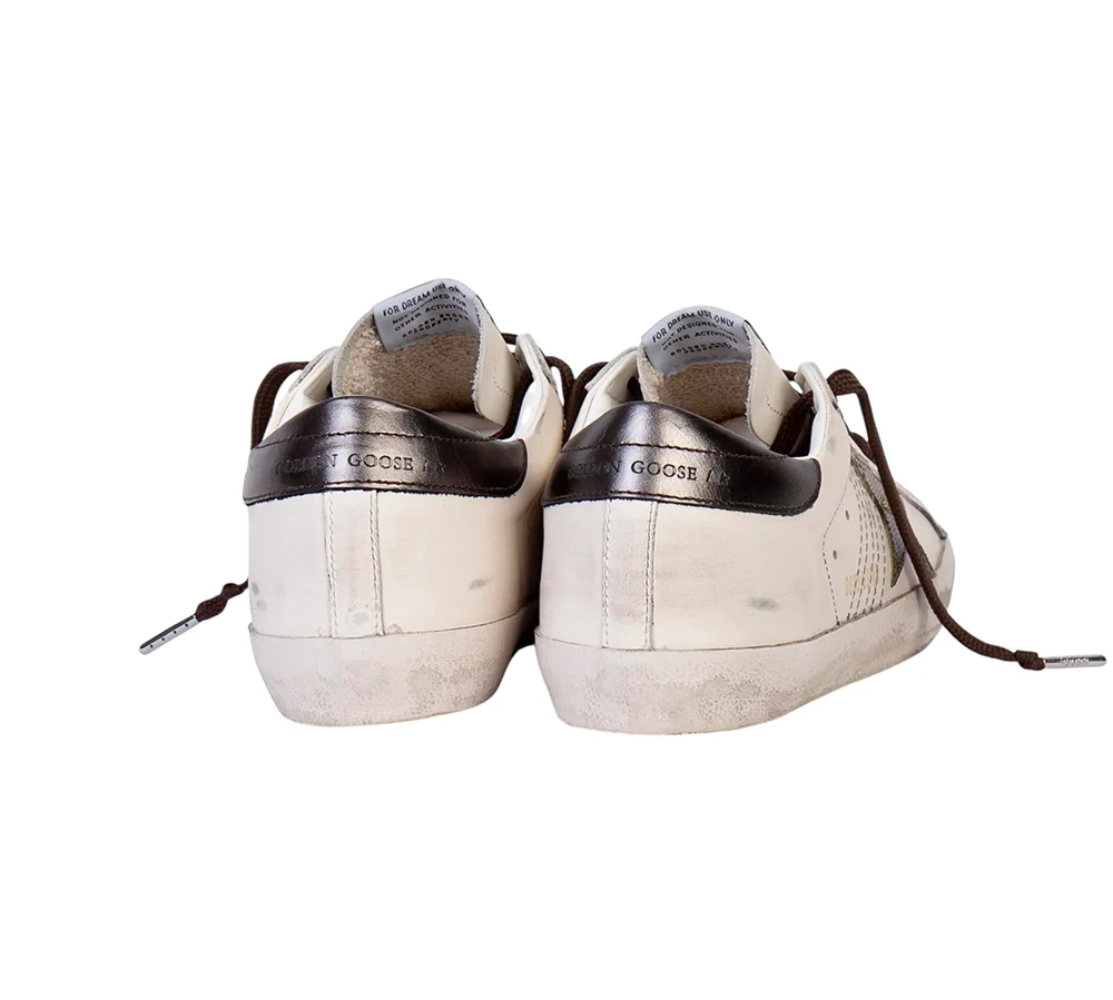 Golden Goose Super Star Optic - White Green - Image 4
