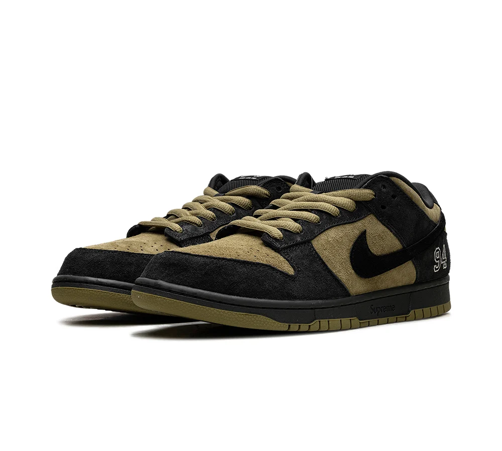 Nike SB Dunk Low - Supreme 94 Camper Green - Image 3