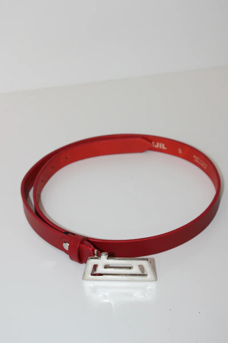 Cinto Fino Vermelho - Jijil - Image 3