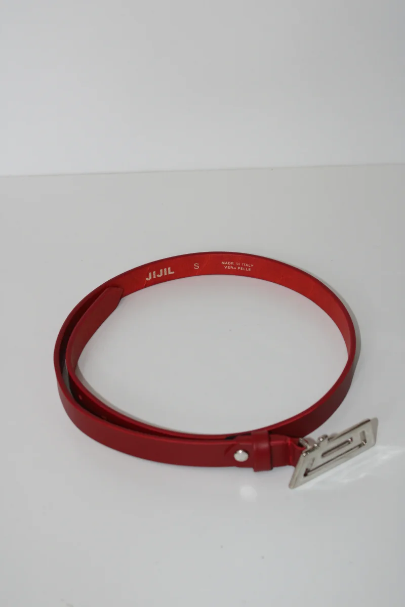 Cinto Fino Vermelho - Jijil - Image 4