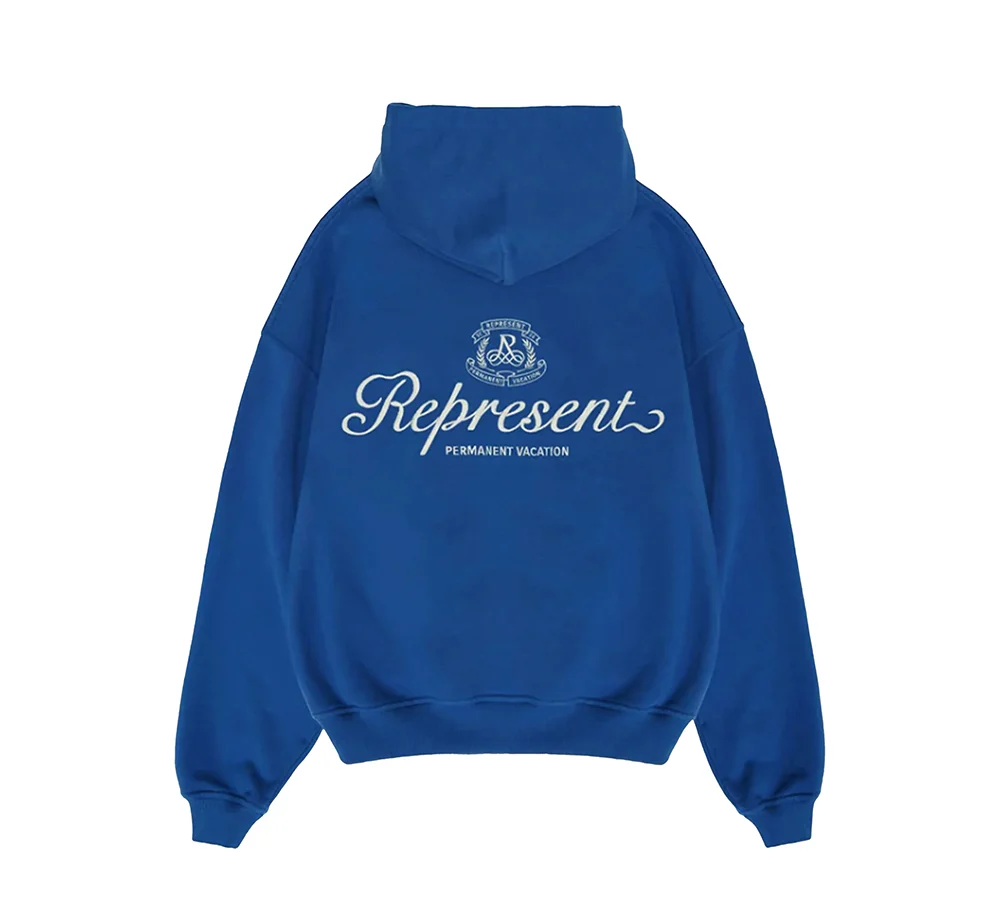 Represent Vacanza Hoodie - Royal Blue - Image 3