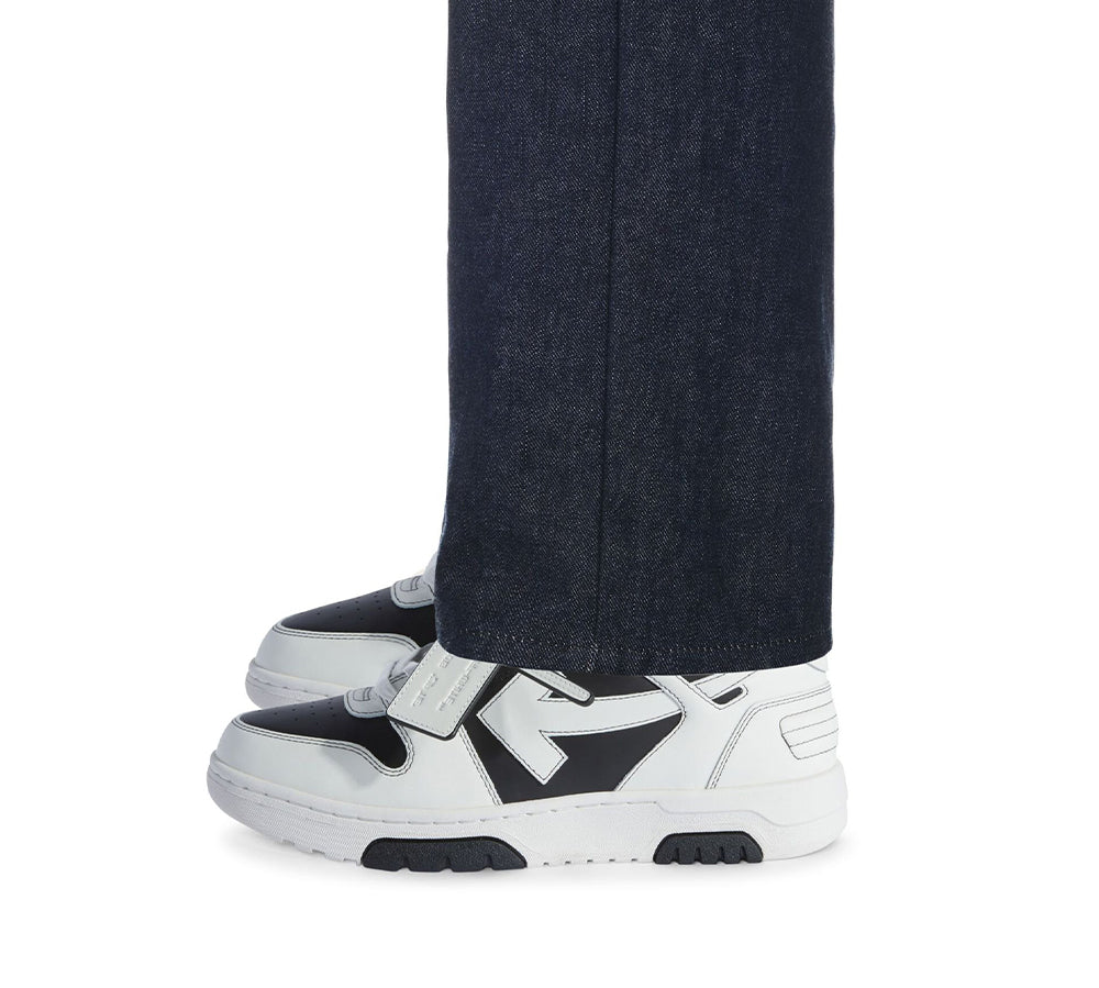 OFF-WHITE Out Of Office OOO Low Tops - Black White - Image 7