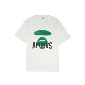 Aape by A Bathing Ape Theme T-shirt Street Baseball - Grey