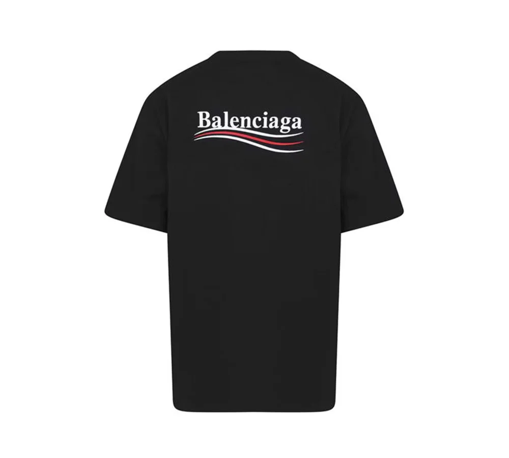 Balenciaga Political Campaign T-shirt - Black - Image 3