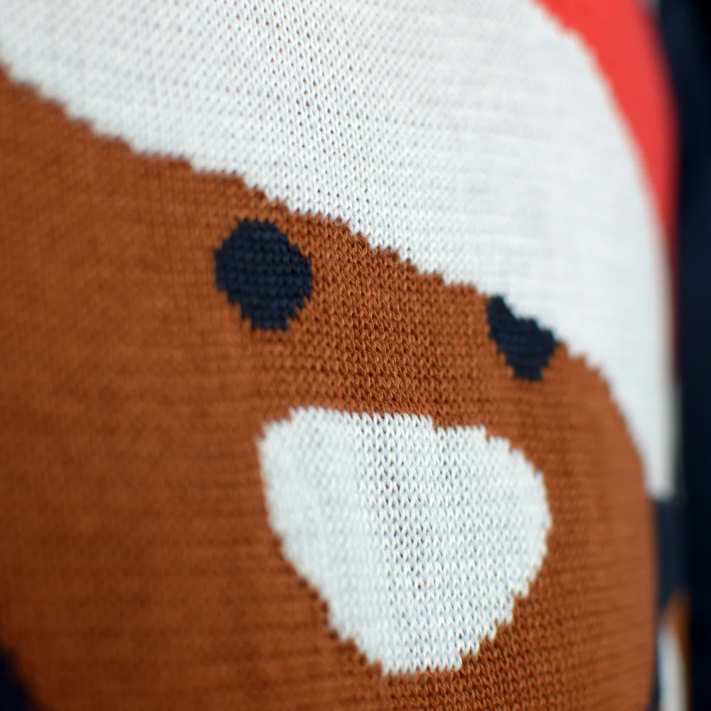 Camisola de Natal para Casal Azul Gingerbread - Image 5