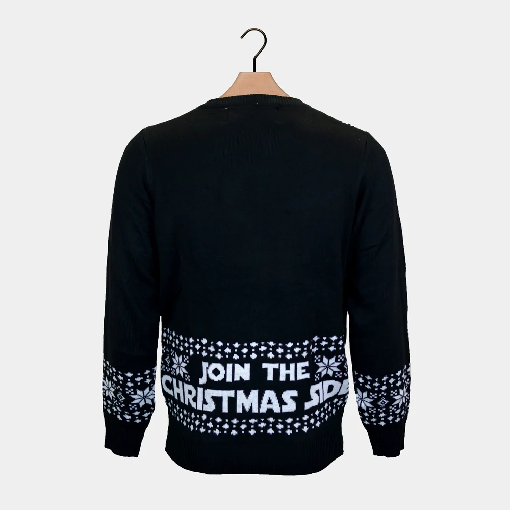 Camisola de Natal para Casal com Luzes LED Join the Christmas Side - Image 9