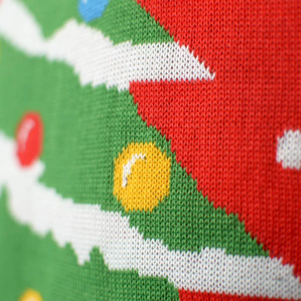 Camisola de Natal Vermelha para Menina y Menino Árvore de Natal - Image 7
