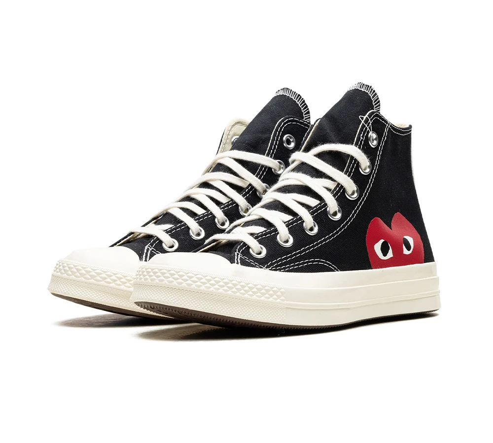 Converse Chuck Taylor All Star 70 Hi - Comme des Garcons PLAY Black - Image 3