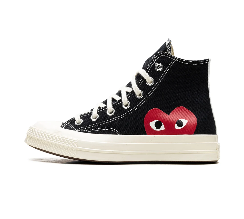 Converse Chuck Taylor All Star 70 Hi - Comme des Garcons PLAY Black - Image 2