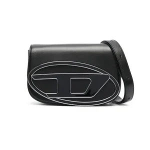 Diesel 1DR two-tone leather shoulder bag