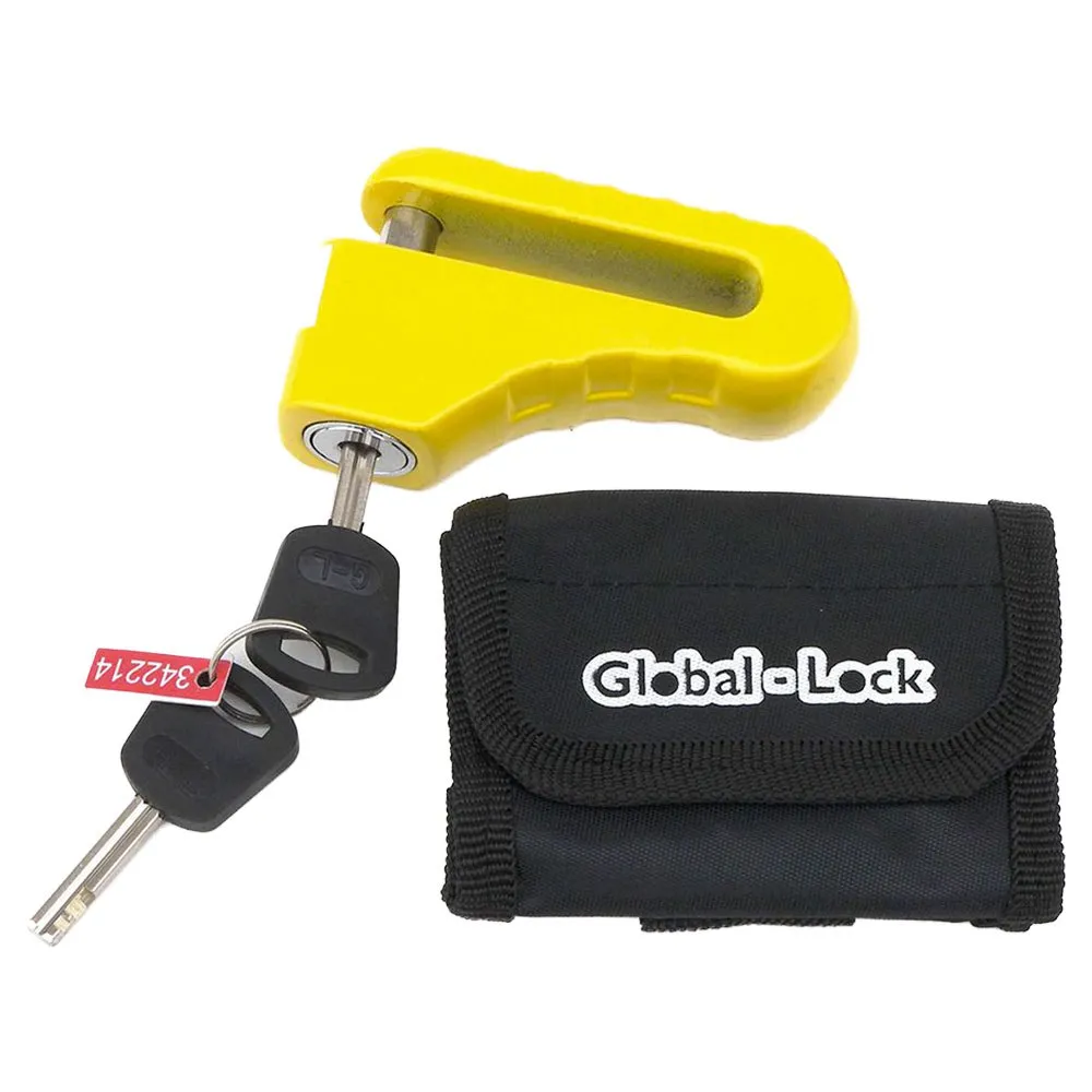 GLOBAL LOCK CADEADO (GL-D03) DISCO ANTI-FURTO GLOBAL-LOC7 -CLASSIC CHAVE DE DISCO (ESTOJO) 10MM