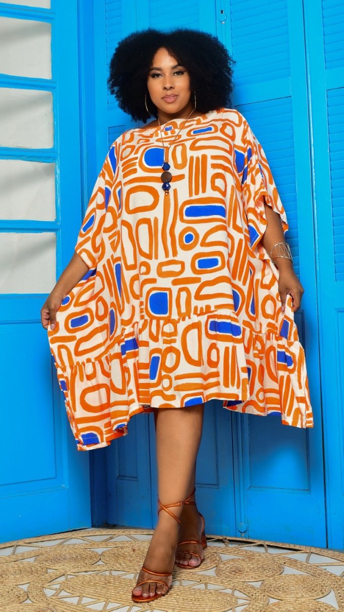 Vestido Plus Size Kaftan em Viscolinho - Image 2