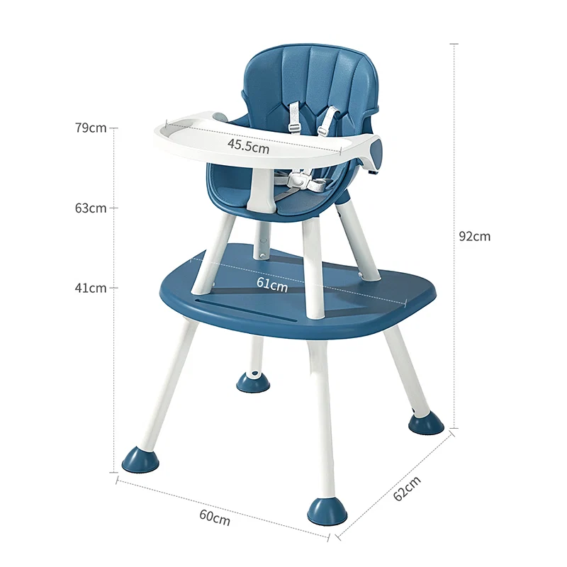 Cadeira de refeição infantil 2 em 1 Grow - Verde - Image 6